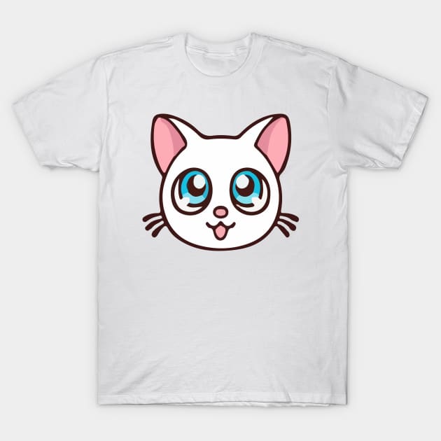 Anime Cat T-Shirt by RW